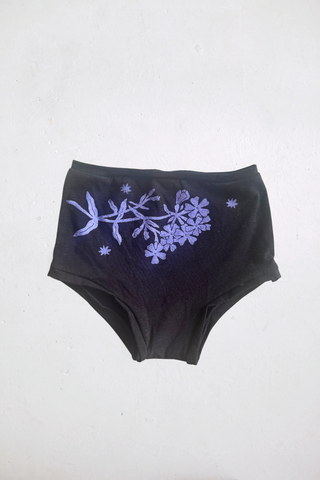 Everyday Underwear | Wild Phlox in Black