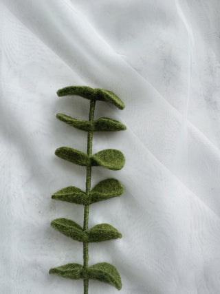 Eucalyptus Felt Flower