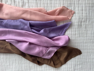 Botanically Dyed Silk Scarf