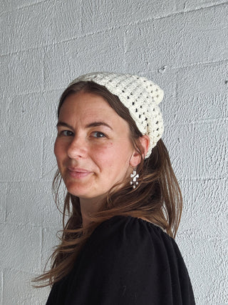Crochet Head Covering | Cotton