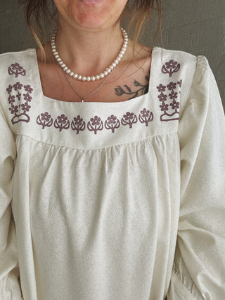 Flower Daughter Dress | Raw Silk