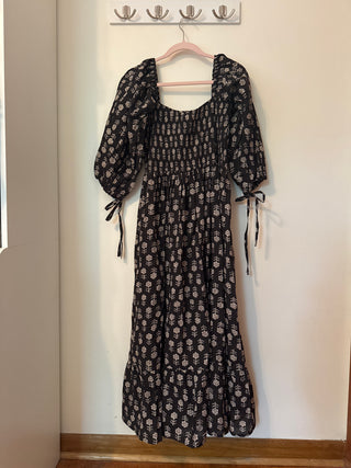 Cotton sample dress | medium black
