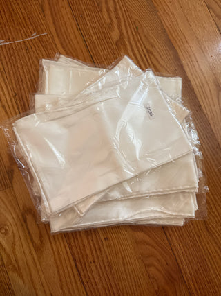 Lot of Charmeuse Silk Scarves | 6 large