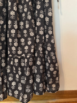 Cotton sample dress | medium black