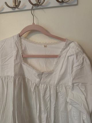 Cotton sample nightgown / large