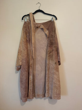 Bamboo velour robe secondhand