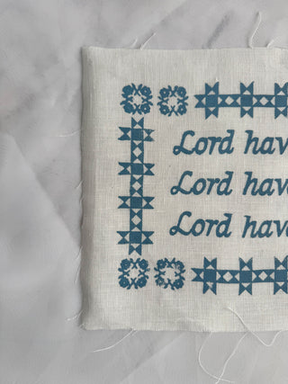 Lord Have Mercy | Blue Linen