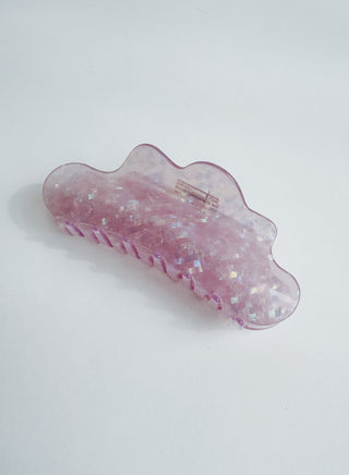 Lilac Sparkle Claw Clip