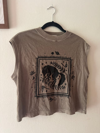 Coyote Honey Muscle Tee