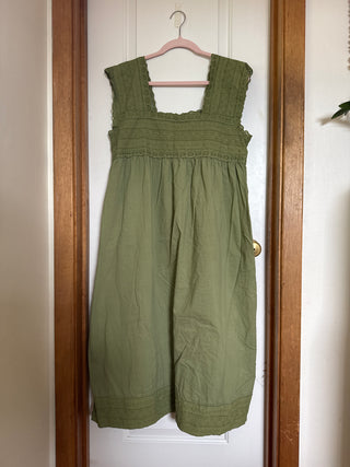 Cotton Nightgown | Sage
