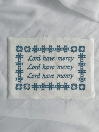 Lord Have Mercy | Blue Linen