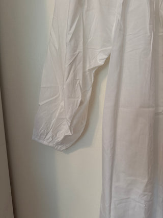Cotton sample nightgown / medium lace detail