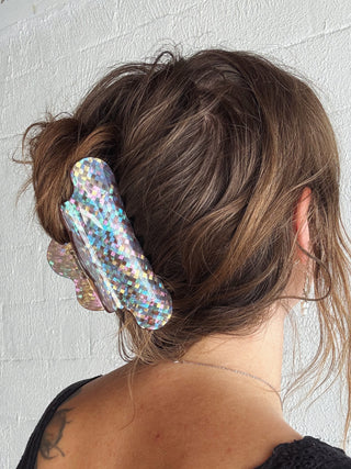 Hazel Sparkle Claw Clip