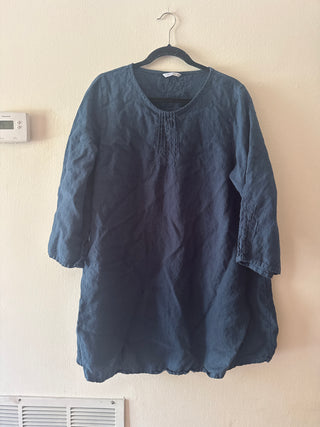 Blue Linen dress | Linen Fox