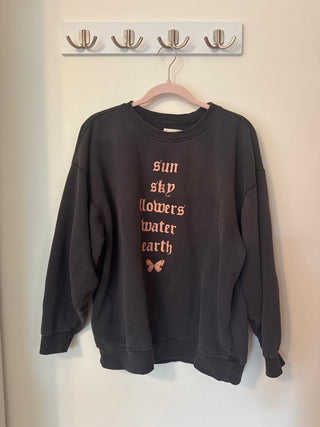 Secondhand sun sky crewneck