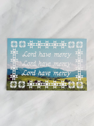 Lord Have Mercy | Mini Art Print