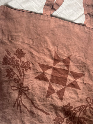 Quilt Square Tote Bag