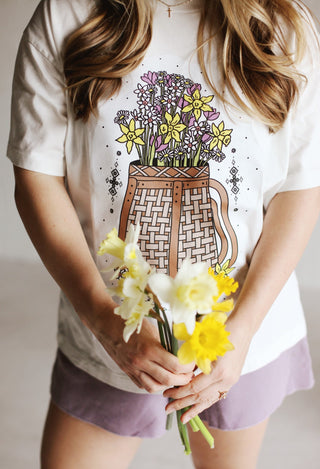 ✿ THE FLOWER BASKET TEE ✿