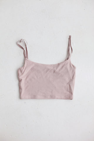 Everyday Cropped Cami | Pale Rose (LOVED edition)