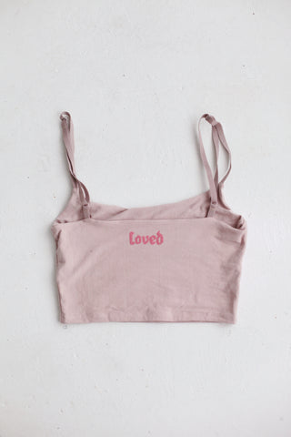 Everyday Cropped Cami | Pale Rose (LOVED edition)