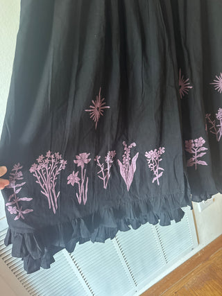 Lauretta Dress - large black