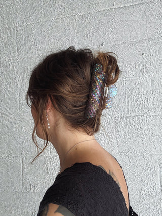 Hazel Sparkle Claw Clip