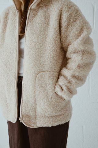 The Wool Jacket | Soft Brown