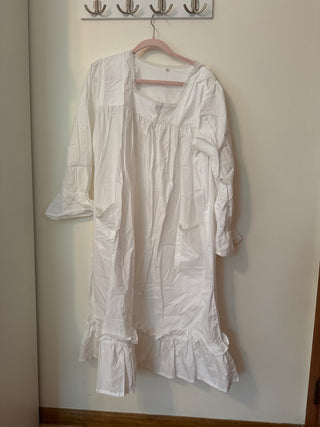 Cotton sample nightgown / large