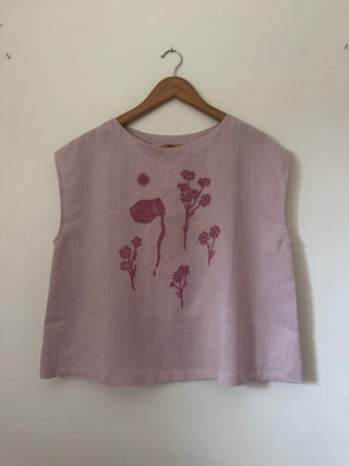 Living Water Linen Top