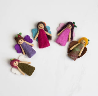 Wool Finger Puppet Set