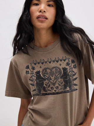Misha Bear Tee | Earth