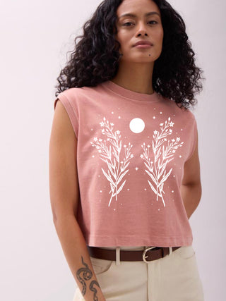 Forget Me Not Muscle Tee